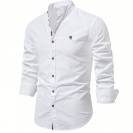 Men's Cotton Long Sleeve Shirts Men's Clothes